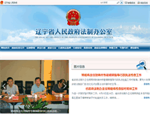 Tablet Screenshot of lnlaw.gov.cn
